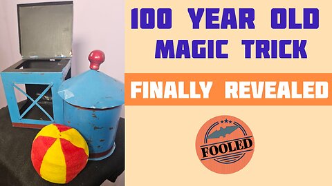 Magic Revealed!! 100 Year old Trick #magic #viralvideo