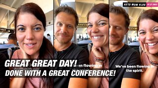 We're Done With The Conference and It's Been Great! | KETO Mom Vlog