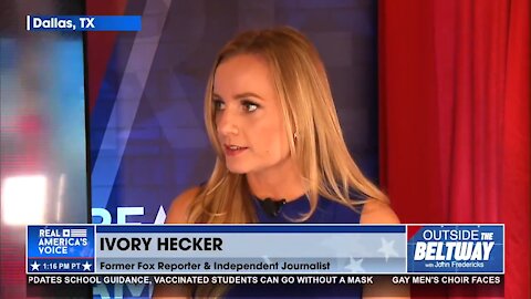 Ivory Hecker tells Tudor Dixon about getting shut down by Fox News