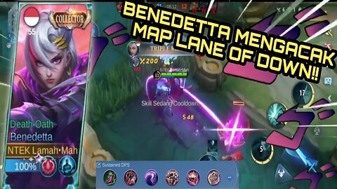 BENEDETTA MODE RUSUH‼️"EXE BENEDETTA" | MOBILE LEGENDS BANG-BANG