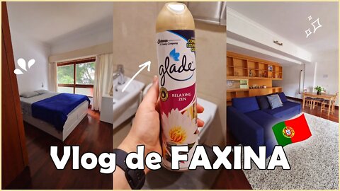 Dia de faxina no apartamento | Portugal