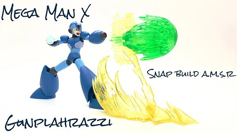 Mega Man X Snap build and unboxing of 1/12 Full action plastic model kit by Capcom and Kotobukiya