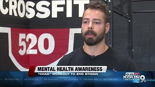 Tucson cross fit gym promotes workout to help raise awareness for mental illnesses