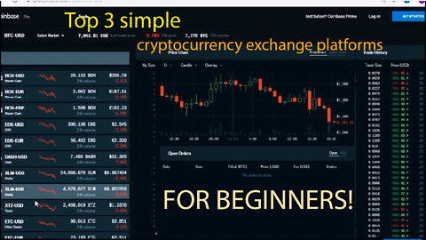 Top 3 the most simple and understandable cryptocurrency exchange platforms for beginners