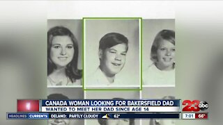 Woman's decades-long search for her father could have answers in Bakersfield