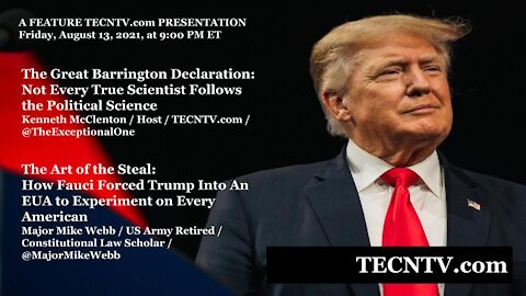 TECNTV.com / The Great Barrington Declaration: True Scientists Don't Follow the Political Science