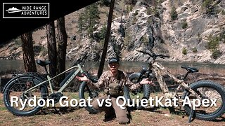 Rydon Goat vs QuietKat Apex | Best E-Bike for Hunting?!