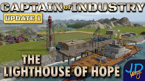 A Perfect Start 🚛 Ep1 🚜 Captain of Industry Update 1 👷 Lets Play, Walkthrough, Tutorial