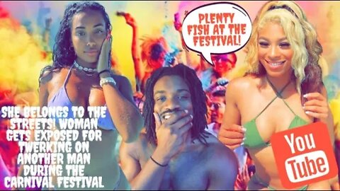 She Belongs 2 da Streets! Woman Exposed for Twerking on another Man During The Carnival Festival