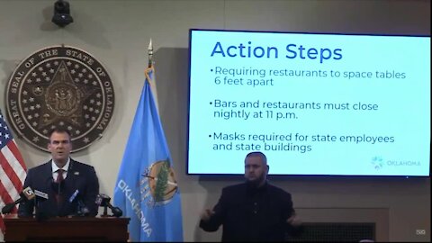 Stitt announces actions to help limit spread of COVID-19