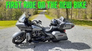 FIRST RIDE ON THE NEW BIKE - 2021 Harley Davidson Road Glide Limited