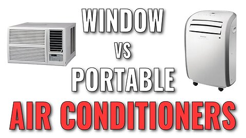 Energy Consumption Tested & Compared - Window vs Portable Air Conditioners