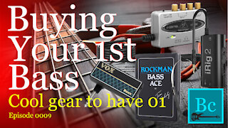 Bass guitar gear to have, just in case!
