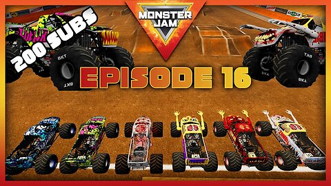 Monster Jam E16 | Zombie Freestyle 200 Subs!