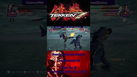 Tekken 7 PSN Sunday Money Match Tournament #3 Grand Finals Match 10 #shorts #tekken7