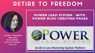 Power Lead System - with Power Blog Creating Pages