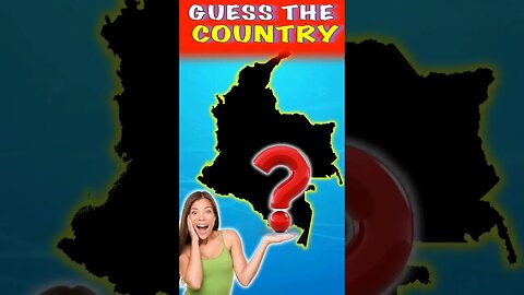 🚲 Guess the Country | World geography | Map challenge South America 4 #shorts