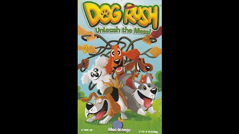 Dog Rush Game (2019, Blue Orange) -- What's Inside