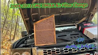 2008-2013 Chevy and GMC Dmax air filter change