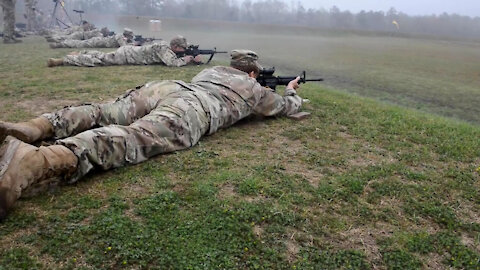 U.S. Army Small Arms Championships Day 4, Rifle Range B-Roll, Part 2