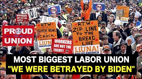 Angry LIUNA - the most biggest labor union in North America.