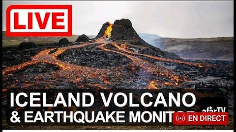 Icland volcan live