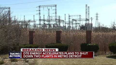 DTE Energy preparing to close multiple Michigan power plants ahead of schedule