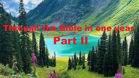 Godsinger: Through the bible in one year Part II, day 161 (June 9)