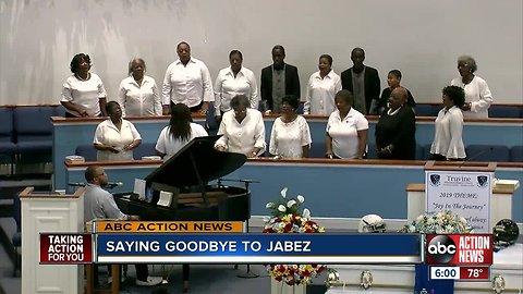 'He's going to be so missed,' family and friends of Jabez Spann say final goodbyes at funeral, pray for justice