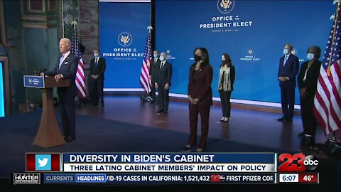 Diversity in Biden's Cabinet: Three Latino Members' Impact on Policy