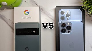 Pixel 6 Pro vs iPhone 13 Pro Max! New Camera King?!