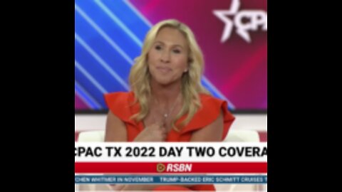 CPAC 2022 in Dallas, Tx | Interview With Congresswoman Marjorie Taylor Greene 8/5/22