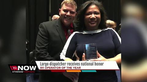 Largo dispatcher honored as 911 operator of the year