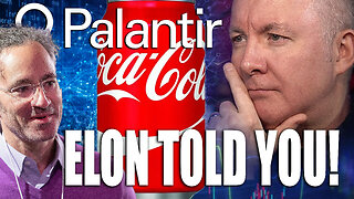 PLTR Stock - WHY is Palantir DOWN? - ELON TOLD YOU - Martyn Lucas Investor