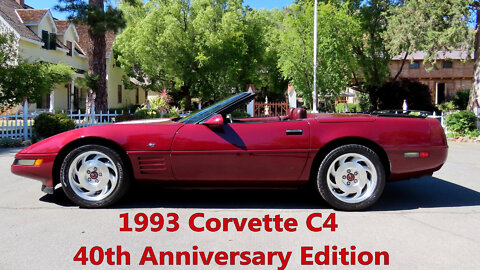 1993 Chevrolet Corvette C4 40th Anniversary Edition for Sale