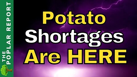 Potatoes Disappear From Stores Nationwide | Shortages Go International | Empty Shelves Update
