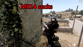 ARMA 3 | mk14 medic loadout suck | 14 9 23 |with Badger squad| VOD|