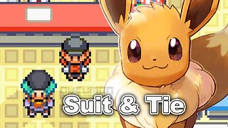 Pokemon Suit & Tie - Fan-made Game with Eevee Starter, 3 Chapter Story to complete and more