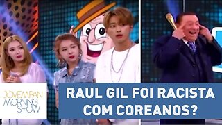 Raul Gil foi racista com coreanos? Confira debate no Morning Show