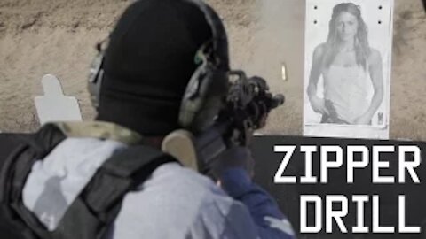 How to Practice the Zipper Drill | Non Standard Response | Shooting Techniques | Tactical Rifleman