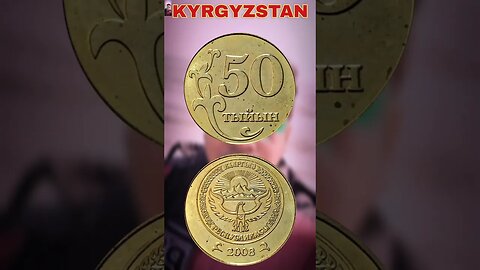 KYRGYZSTAN 50 TYIYN 2008. #shorts #viral #coinnotesz