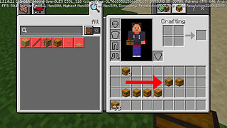 how to "speed fill" your inventory on console- I mean mobile edition (Minecraft)