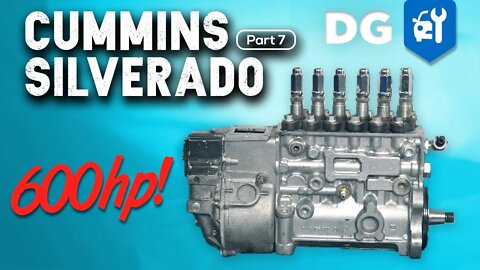 Building a 600hp P-Pump Cummins ft. @Power Driven Diesel #24vSilverado [EP7]