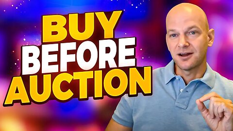 The Strategy of Pre Auction Tax Sale Deals