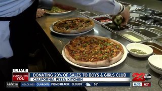 CPK helping raise money for the Boys & Girls Club with pizza
