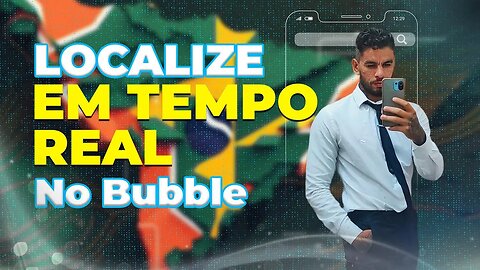 Geolocalização em tempo real para entregadores no bubble