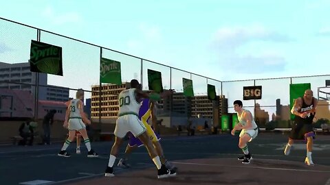 3 on 3: SHAQ, Sir Charles and Kenny vs Larry Bird, Kevin McHale and Robert Parish II