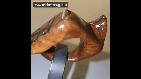 archery thumb draw ring pr0n | oiled up for your archery ring viewing pleasure 🥵