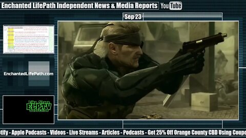 Don't Worry Darling in MGS4 Future Of War FoxDie DNA Frequency Attack Drops Soldiers On Battlefield