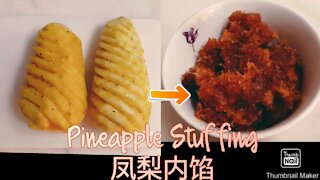 Homemade pineapple stuffing!!(use it to make pineapple cookies)